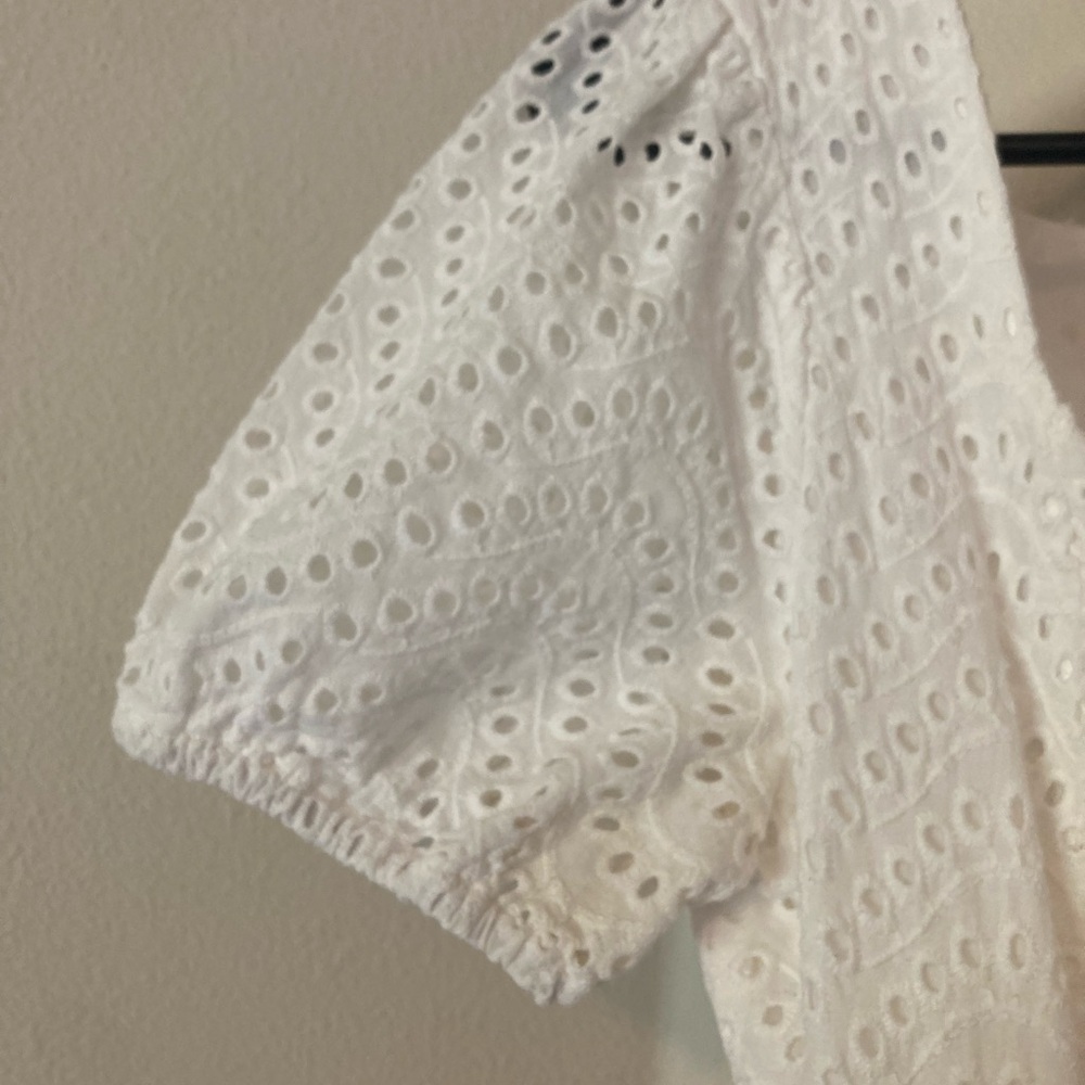 Hayden White Puff Sleeve Midi Sundress - Picture 3 of 4